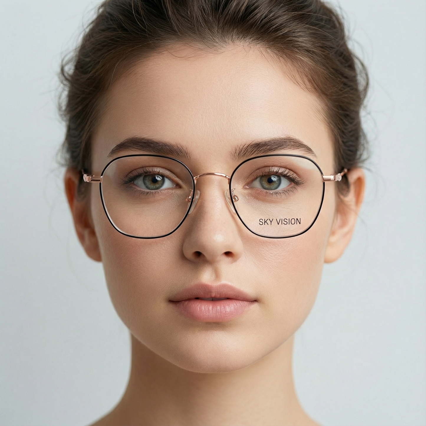 SKY VISION Women’s Elegant Metal Eyeglasses