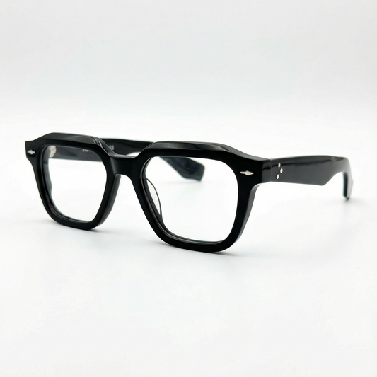 Noiré Atelier | A sculpted black frame designed to command presence through quiet precision.