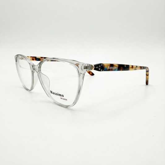 Massimo Lúcent Aura – Crystal Cat-Eye Optical Frame