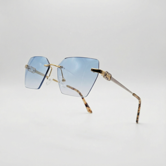 Diroma Auralis | Luxury Blue Sunglasses