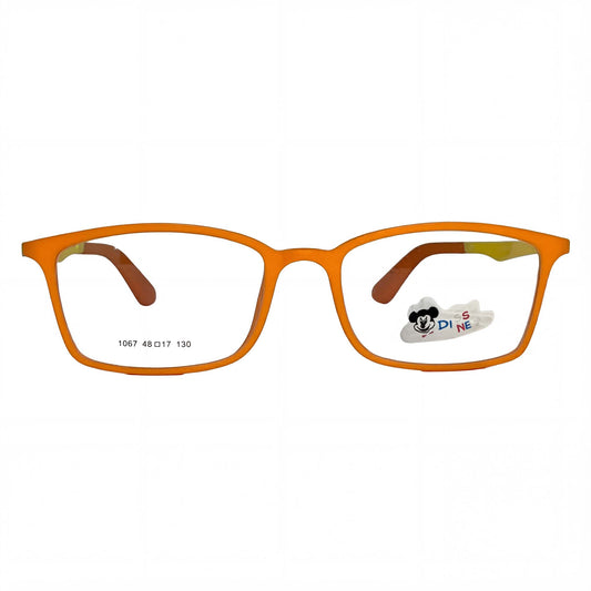Disney Kids Optical Frame – Lightweight Flex Fit (Orange/Yellow)